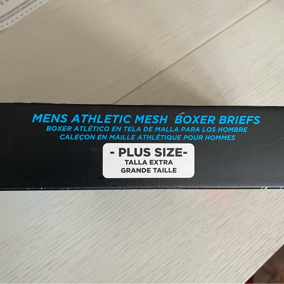 New Balance Men's Athletic Mesh Boxer Briefs Size 4XL 3 Pack NIB Multicolor - Picture 6 of 7